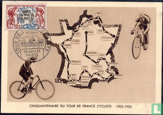 50e verjaardag van de Tour de France - Afbeelding 1