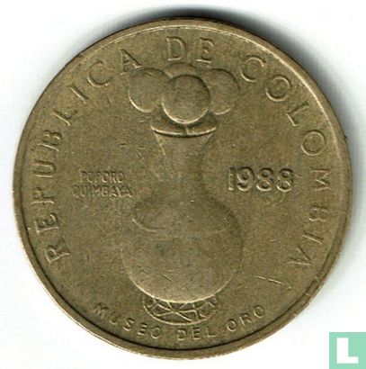 Kolumbien 20 Peso 1988 - Bild 1