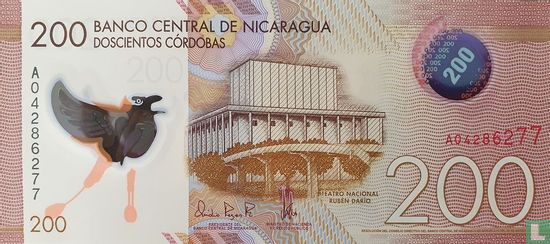 Nicaragua 200 Cordobas - Afbeelding 1
