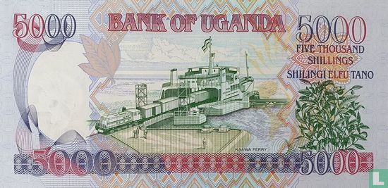 Uganda 5000 Schilling - Bild 2