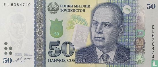 Tadzjikistan 50 Somoni - Afbeelding 1