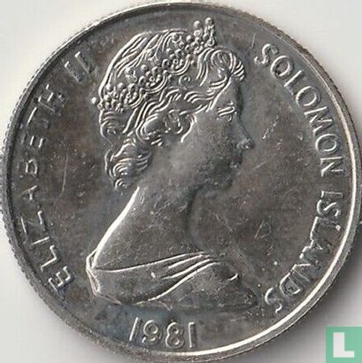 Salomonseilanden 5 cents 1981 (zonder FM) - Afbeelding 1