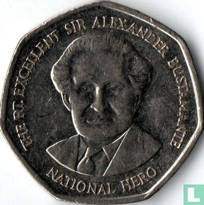Jamaïque 1 dollar 1994 (type 2) - Image 2