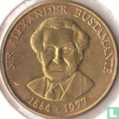 Jamaika 1 Dollar 1993 (Nickel-Messing) - Bild 2