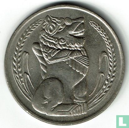 Singapore 1 dollar 1969 - Afbeelding 2