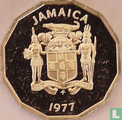 Jamaica 1 cent 1977 (PROOF) "FAO" - Image 1