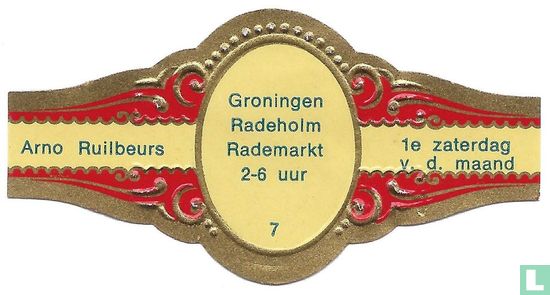 Groningen Radeholm Rademarkt 2-6 uur - Arno Ruilbeurs - 1e Zaterdag v.d. maand - Image 1