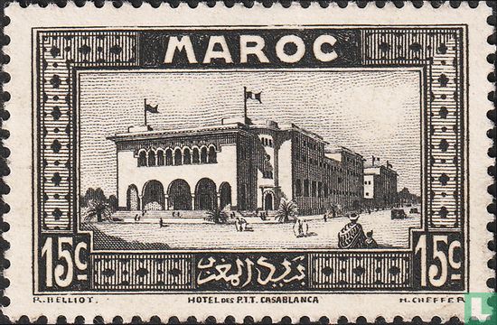 Postamt in Casablanca