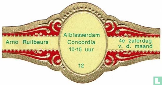 Alblasserdam Concordia 10-15 uur - Arno Ruilbeurs - 4e Zaterdag v.d. maand - Bild 1