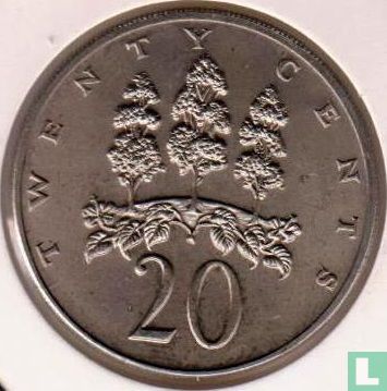 Jamaica 20 cents 1973 - Image 2