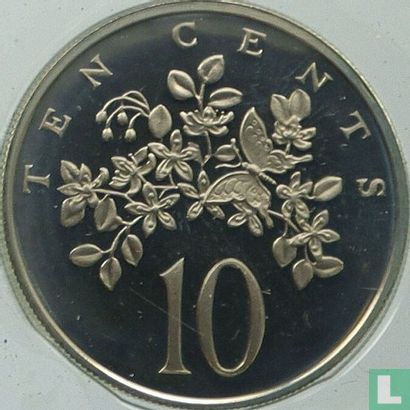 Jamaika 10 Cent 1973 (PP) - Bild 2