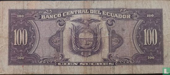 Ecuador - 100 Sucres - 1990 VY - Afbeelding 2