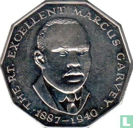 Jamaïque 50 cents 1984 (type 2) - Image 2
