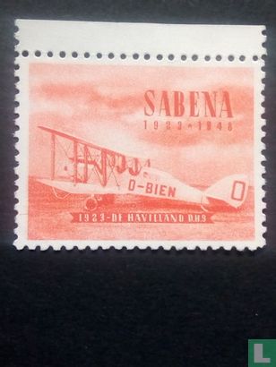 (onechte) postzegel Sabena 1923-1948