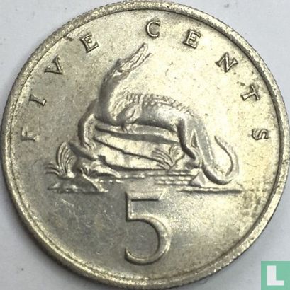 Jamaica 5 cents 1978 (type 1) - Image 2