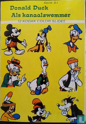 Donald Duck als kanaalzwemmer  - Afbeelding 1