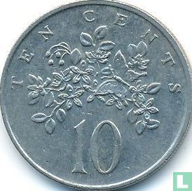 Jamaica 10 cents 1985 - Image 2