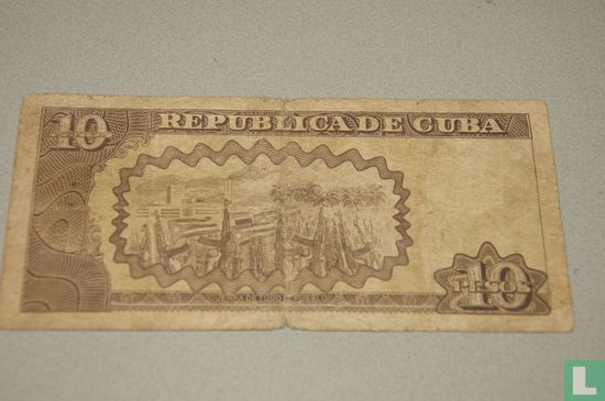 Cuba 10 pesos (P117a) - Afbeelding 2