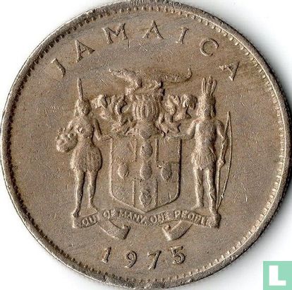 Jamaica 10 cents 1975 (type 1) - Image 1