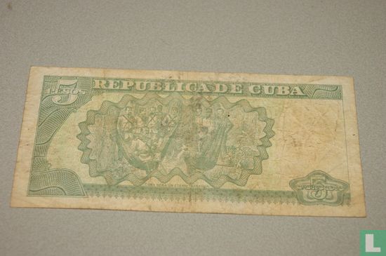 Cuba 5 pesos 2002 - Image 2