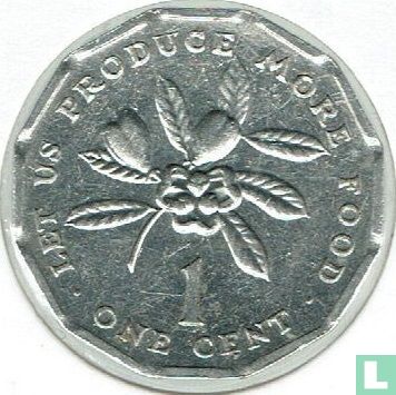 Jamaïque 1 cent 1977 (type 1) "FAO" - Image 2