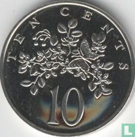 Jamaïque 10 cents 1976 - Image 2