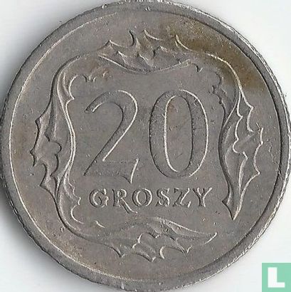 Pologne 20 groszy 1990 - Image 2