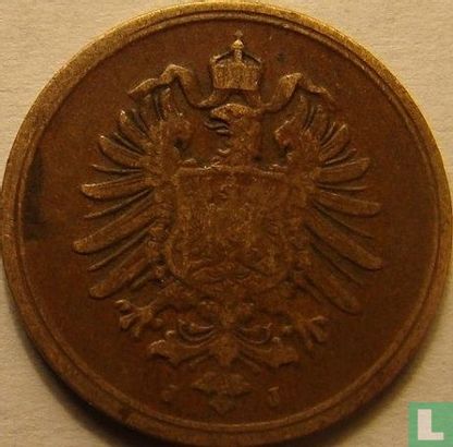 Empire allemand 1 pfennig 1889 (J) - Image 2