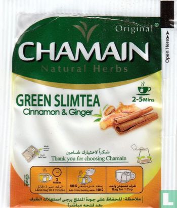 Green Slimtea Cinnamon & Ginger  - Bild 2