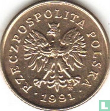 Poland 1 grosz 1991 - Image 1