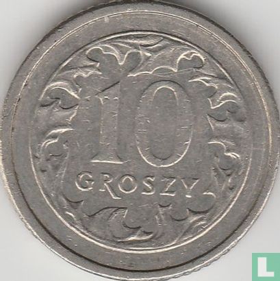 Polen 10 Groszy 1990 - Bild 2