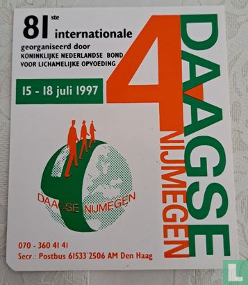 81 ste internationale 4 daagse Nijmegen