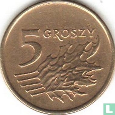 Polen 5 Groszy 1990 - Bild 2