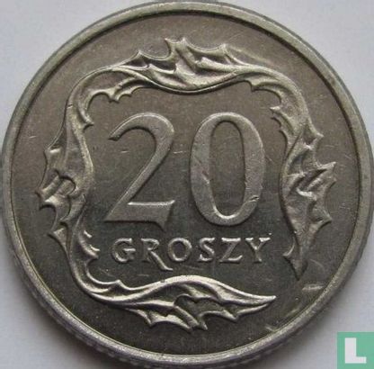 Polen 20 Groszy 1991 - Bild 2