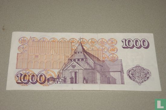 IJsland 1000 Kronur  - Afbeelding 2