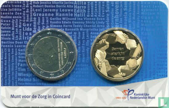 Netherlands 2 euro 2022 (coincard) "Coin for the Healthcare" - Image 1