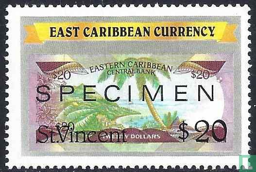 East Caribbean money (specimen)