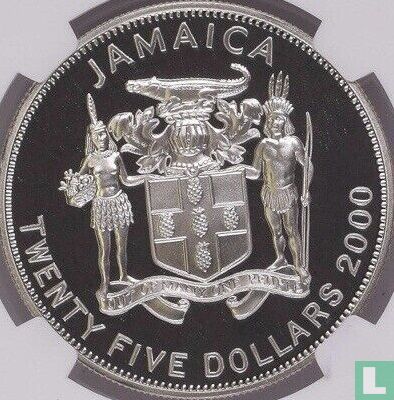 Jamaïque 25 dollars 2000 (BE) "Summer Olympics in Sydney" - Image 1