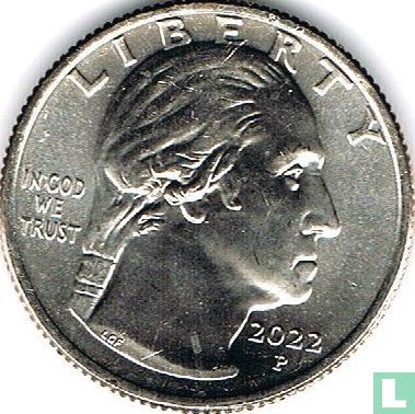 United States ¼ dollar 2022 (P) "Nina Otero-Warren" - Image 1