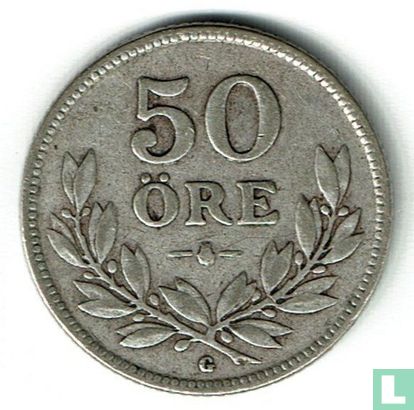 Schweden 50 Öre 1929 - Bild 2