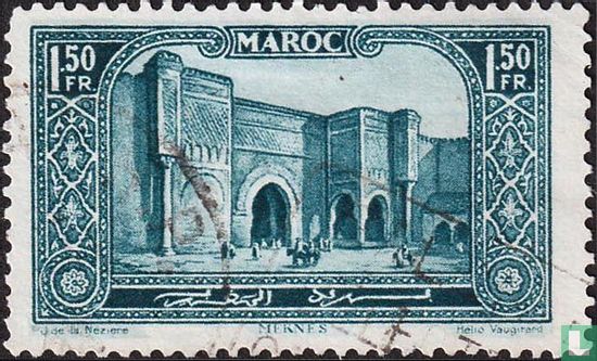 Porte Bab-el-Mansour à Meknès