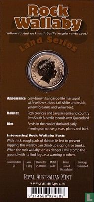 Australien 1 Dollar 2008 (Folder) "Rock wallaby" - Bild 2