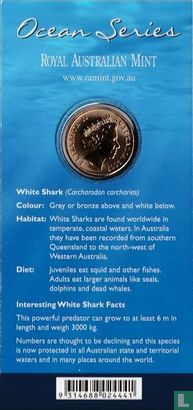Australien 1 Dollar 2007 (Folder) "White shark" - Bild 2