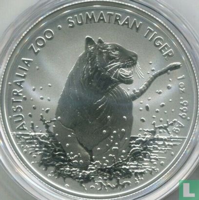 Australie 1 dollar 2020 "Sumatran tiger" - Image 2