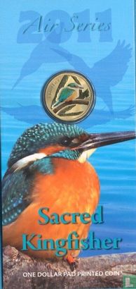 Australië 1 dollar 2011 (folder) "Sacred kingfisher" - Afbeelding 1