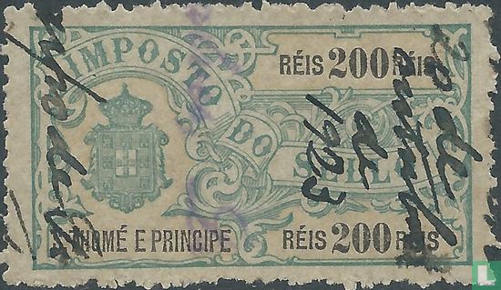 Imposto do sello 200 Reis