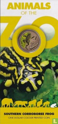 Australië 1 dollar 2012 (folder) "Southern corroboree frog" - Afbeelding 1