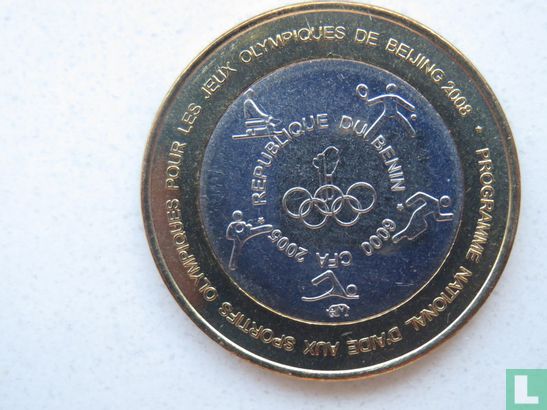 Benin 6000 Francs 2005 Olympics - Afbeelding 1