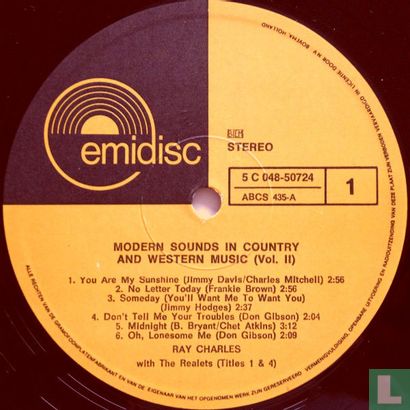 Modern sounds in Country & Western music Vol. II - Image 3
