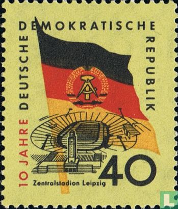 DDR 10 Jahre  - Bild 1